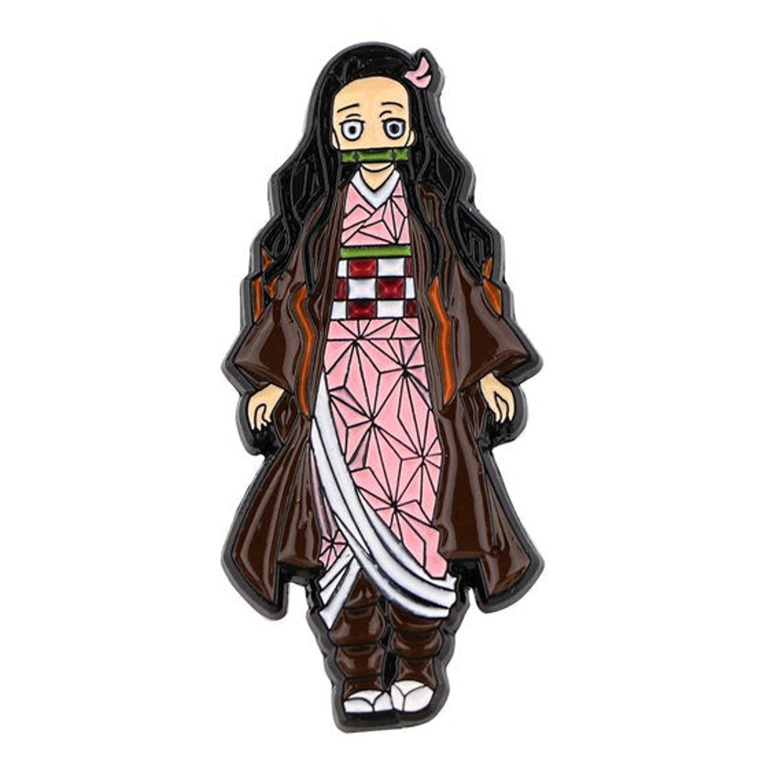 Demon Slayer Nezuko Kamado Kimetsu No Yaiba Enamel Pins 328 15$